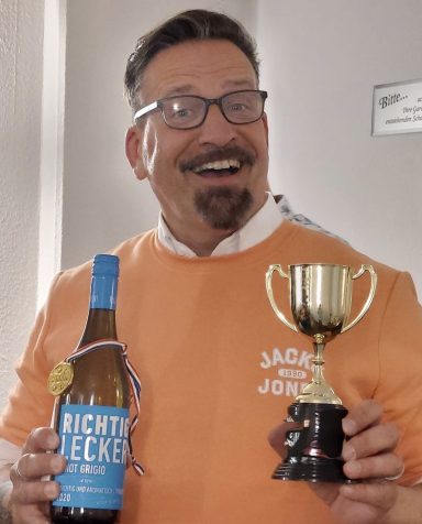 Danke an den Trainer Zeremonie