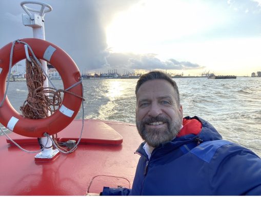 Hafenrundfahrt zur Auflockerung international leadership meeting